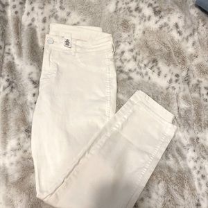 White skinny jeans H&M size 31